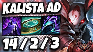 Kalista vs Caitlyn  ADC  Patch 1410 Korea Grandmaster ✅ [upl. by Irotal]