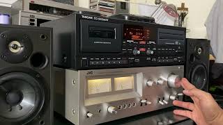 Test the sound of TASCAM CC222MKIV  BEAUTIFUL SOUNDS [upl. by Jowett]