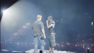 Travis Scott  GATTI  fan gets on stage  MELTDOWN Utopia Live at Circus Maximus Rome [upl. by Ohare]