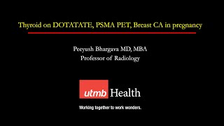 Thyroid on DOTATATE PSMA PET Breast CA in pregnancy [upl. by Gschu51]