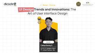 UI Design Trends and Innovations The Art of User Interface Design  Ranger Kuning [upl. by Aizat]