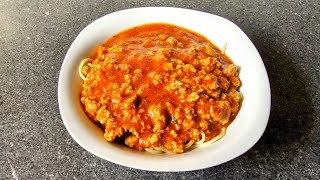 Ground Turkey Spaghetti  Easy Spaghetti Recipe  Spaghetti With Ground Turkey [upl. by Lola]