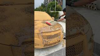 Cleaned Old Dirty Car shortsvideo [upl. by Rickert]