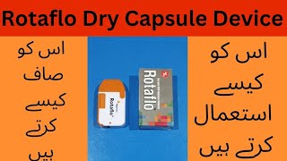 How to Use Rotaflo inhaler  Dry powder inhaler  Rotaflo device [upl. by Valle618]