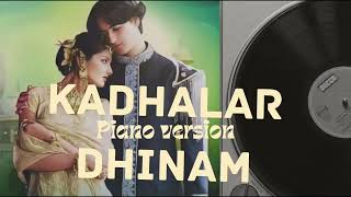 Kadhalar dhinam theme  Piano version  Ringtone  Status  Ar rahman  vikram piano [upl. by Nueoras]