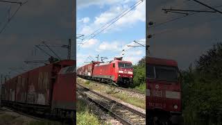 152 0733 verlässt Kornwestheim über die Schusterbahn Richtung Esslingen bahn train railway [upl. by Fleece]