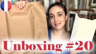 Unboxing 20 Ça faisait longtemps   Myriam 📖 Un Jour Un Livre [upl. by Salb]