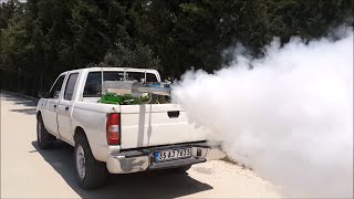 SM900  Vehicle mounted thermal foggingfogger machine HD [upl. by Anirehc361]