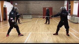 Backsword vs Rapier Malcolm vs Nick [upl. by Egreog181]