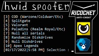 Free HWID Spoofer  How to Remove Hardware Ban  HWID Ban Fix Fortnite Apex Valorant Warzone [upl. by Hamilton]