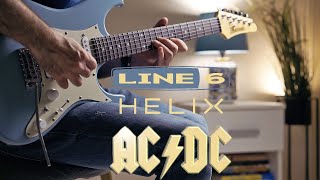 Line 6 Helix ACDC Presets [upl. by Esinehs347]