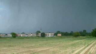 Temporale grandigeno a Rozzano MI  Grandine imbianca le auto  Hailstorm strong 21 Giugno 2009 [upl. by Elvia624]