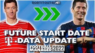 Play FM22 with Future Start Date and Real Transfers [upl. by Eurd]