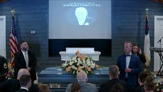 Barbara Faircloth Memorial Service [upl. by Kcub]