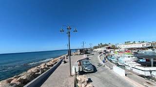 Ayia Napa harbour fast walk1 cyprus [upl. by Marashio737]