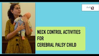 NECK CONTROL EXERCISES FOR CEREBRAL PALSY KIDS [upl. by Doris]