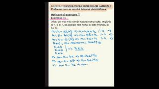 Ex 17 18 19 20 21 22 și 23pag 51 Probleme care se rezolvă cu divizibilitate  Matematică 6 [upl. by Loggia19]