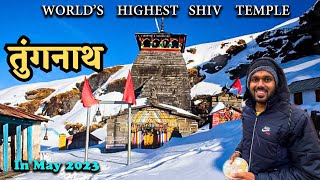 Tungnath Temple Uttarakhand  Worlds Highest Shiv Temple  Tungnath Trek  Tungnath Temple [upl. by Euqirne]