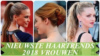 Nieuwste haartrends 2018 vrouwen [upl. by Ru]