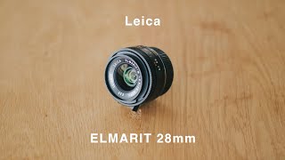 Leica Elmarit M 28mm ASPH の話し [upl. by Dagnah]