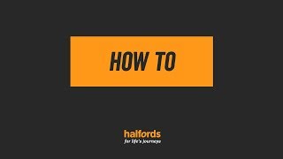 How to Check and Inflate Car Tyres  Halfords UK [upl. by Lal727]