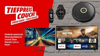 LIVE Die MediaMarkt TiefpreisCouch [upl. by Siuqaj]