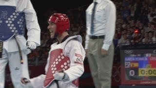 Mens Taekwondo 80kg Gold Medal Match  Spain v Argentina  London 2012 Olympics [upl. by Atekihs445]