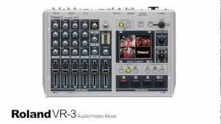 Roland VR3 AudioVideo Streaming Mixer  Review [upl. by Philomena]