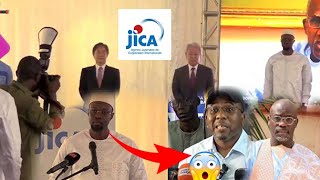 OUSMANE SONKO repond Bougane et cheikh yerim a la cérémonie du 40e anniversaire SénégalJapon [upl. by Aiz]