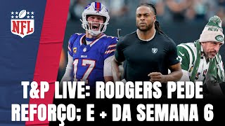 TampP NFL LIVE ADAMS NOS JETS E O RESCALDO DA SEMANA 6 [upl. by Sion]