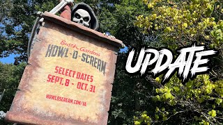 Fiends  The Freakquel at Busch Gardens Williamsburg HowloScream 2024 Full Show [upl. by Reiners328]