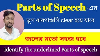 PARTS OF SPEECH 📚  English Grammar  Learn with examples Englishgrammarsolution92 [upl. by Dione]