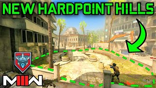 NEW HARDPOINT HILLS  ROTATIONS FOR MW3 RANKED [upl. by Junna]