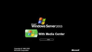 Windows Server 2003 With Media Center [upl. by Fante]