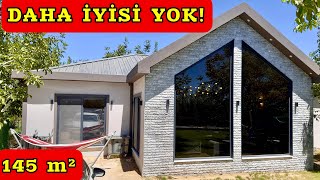 YAPILMIŞ EN İYİ Prefabrik Ev Turu ve Fiyatı  USTALIK DÖNEMİ ESERİ  Yeni Nesil Yalıtım 145 m² [upl. by Alexis]