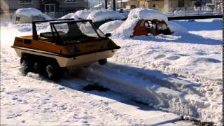 Assistenza2cv  PONCIN VP2000  snow test [upl. by Decima116]