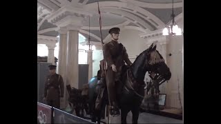 War Years Remembered WW1 Cavalry War Horses Exhibition Belfast City Hall [upl. by Divod]