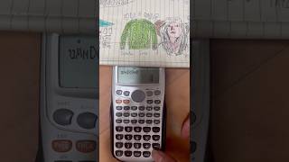 Undone Sweater Song on a calculator Weezer shorts undone sweater weezer memes calculator [upl. by Nnylidnarb89]