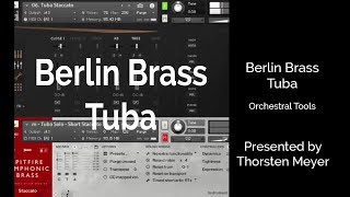 Berlin Brass Tuba Staccato Compared with other Brass libraries [upl. by Ruhtracm]