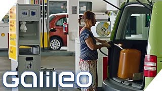 Tanken als Event  Die größte Tankstelle Europas  Galileo  ProSieben [upl. by Anidan]