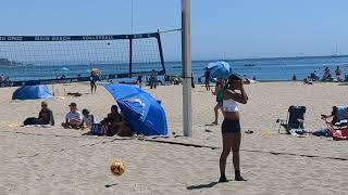 NCVA Sand amp Serve 8 3124 Aadhya Lilly  Semi Finals [upl. by Assetan]