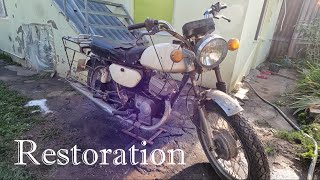 Restoring my dads old motorcycle [upl. by Ermentrude448]