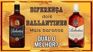 Qual a Diferença entre BALLANTINE´S FINEST e AMERICAN BARREL [upl. by Carlisle]