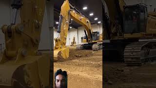 Mini excavator excavator construction automobile caterpillar operator shortvideo fyp reels [upl. by Mag]