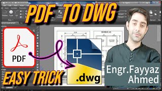 PDF to DWG  Converting PDF to AutoCAD Drawing Online  StepbyStep Tutorial with Cadsofttoolscom [upl. by Enylecoj]