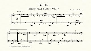 Beethoven Für Elise [upl. by Nare]