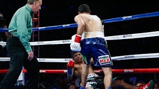 Jhonny Gonzalez 1st Round KO Upset over Abner Mares [upl. by Hsoj]