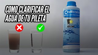 CLARIFICADOR y BARREFONDO ➡️ ➡️ Cómo usarlos AGUA CRISTALINA  MAYO 2024 [upl. by Balkin94]