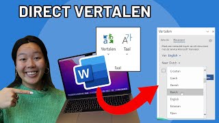 Vertaal je document in Word  Zonder Google Translate [upl. by Allen]