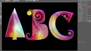 Disney Channel ¨Dis The Season¨ Typography tutorial [upl. by Netsew165]